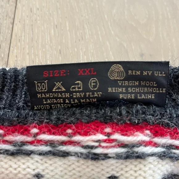 Nordstrikk Women’s Vintage Norway Reindeer Cardigan 100% Wool XXL - Picture 7 of 9